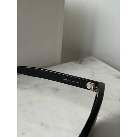 NEW Celine CL40232I Unisex Black Squared Sunglasses - Picture 7 of 7
